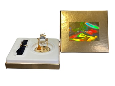 Estee Lauder "Beautiful Vanity" Solid "Beautiful" Perfume Compact