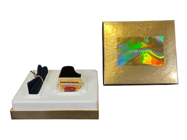 Estee Lauder "Baby Grand" Solid "Beautiful" Perfume Compact