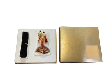 Estee Lauder "Flamingo Dancer" Solid "Beautiful" Perfume Compact