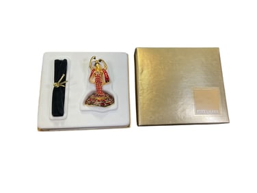 Estee Lauder "Flamingo Dancer" Solid "Beautiful" Perfume Compact