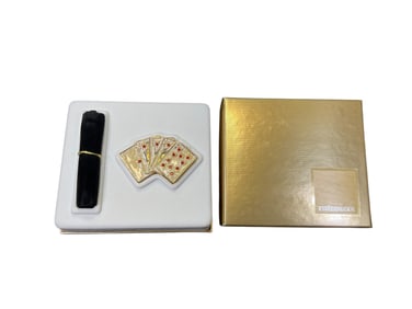 Estee Lauder "Lucky Hand" Solid "Beautiful" Perfume Compact
