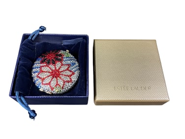 Estee Lauder Lucidity "Petals of Love" Translucent Pressed Powder Compact