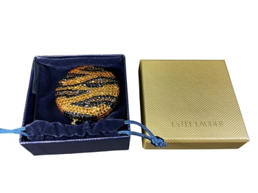 Estee Lauder Lucidity "Twinkling Tiger" Translucent Pressed Powder Compact