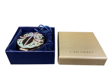Estee Lauder Lucidity "France Fleur-de-lis" Translucent Pressed Powder Compact