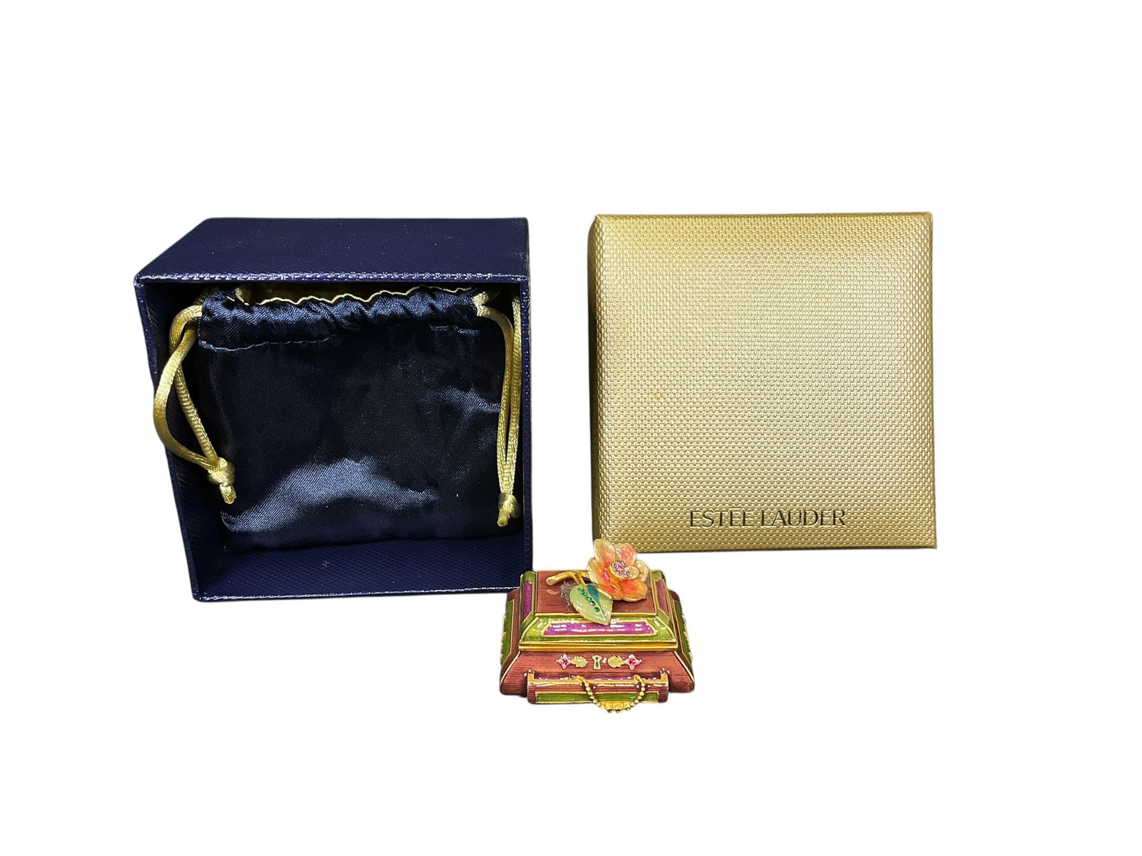 Estee Lauder "Fragrant Treasures" Solid "Intuition" Perfume Compact (1 of 6)