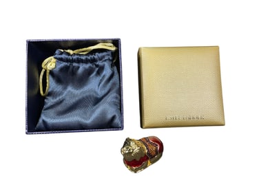 Estee Lauder "Legendary Lion" Solid "Beyond Paradise" Perfume Compact