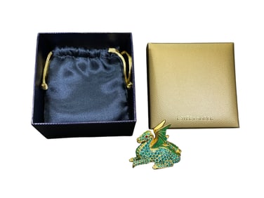 Estee Lauder "Lucky Dragon" Solid "Beautiful" Perfume Compact