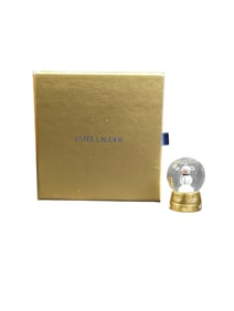 Estee Lauder "Snow globe" Solid "Beyond Paradise" Perfume Compact