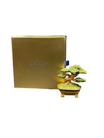Estee Lauder "Magnificent Bonsai" Solid "Pure White Linen" Perfume Compact