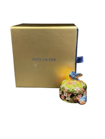 Estee Lauder "Precious Bird" Solid "Pure White Linen" Perfume Compact