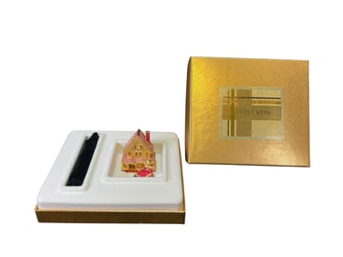 Estee Lauder "Victorian Dollhouse" Solid "Beautiful" Perfume Compact