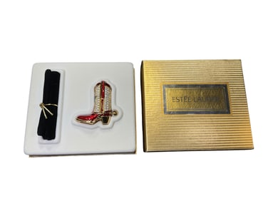 Estee Lauder "Beautiful to Boot" Solid "Beautiful" Perfume Compact