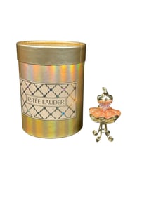 Estee Lauder "Pink TUTU" Solid "Pleasures" Perfume Compact