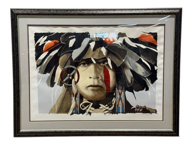 Signed JD Challenger "End of The Dance" Lithograph