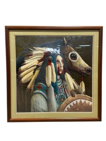 Signed JD Challenger "Journey of Hope" Lithograph
