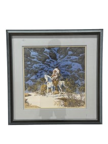 Signed Bev Dolittle "Eagle Heart" Print