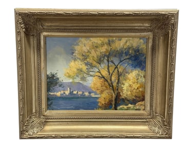 Oil on Canvas Landscape Painting