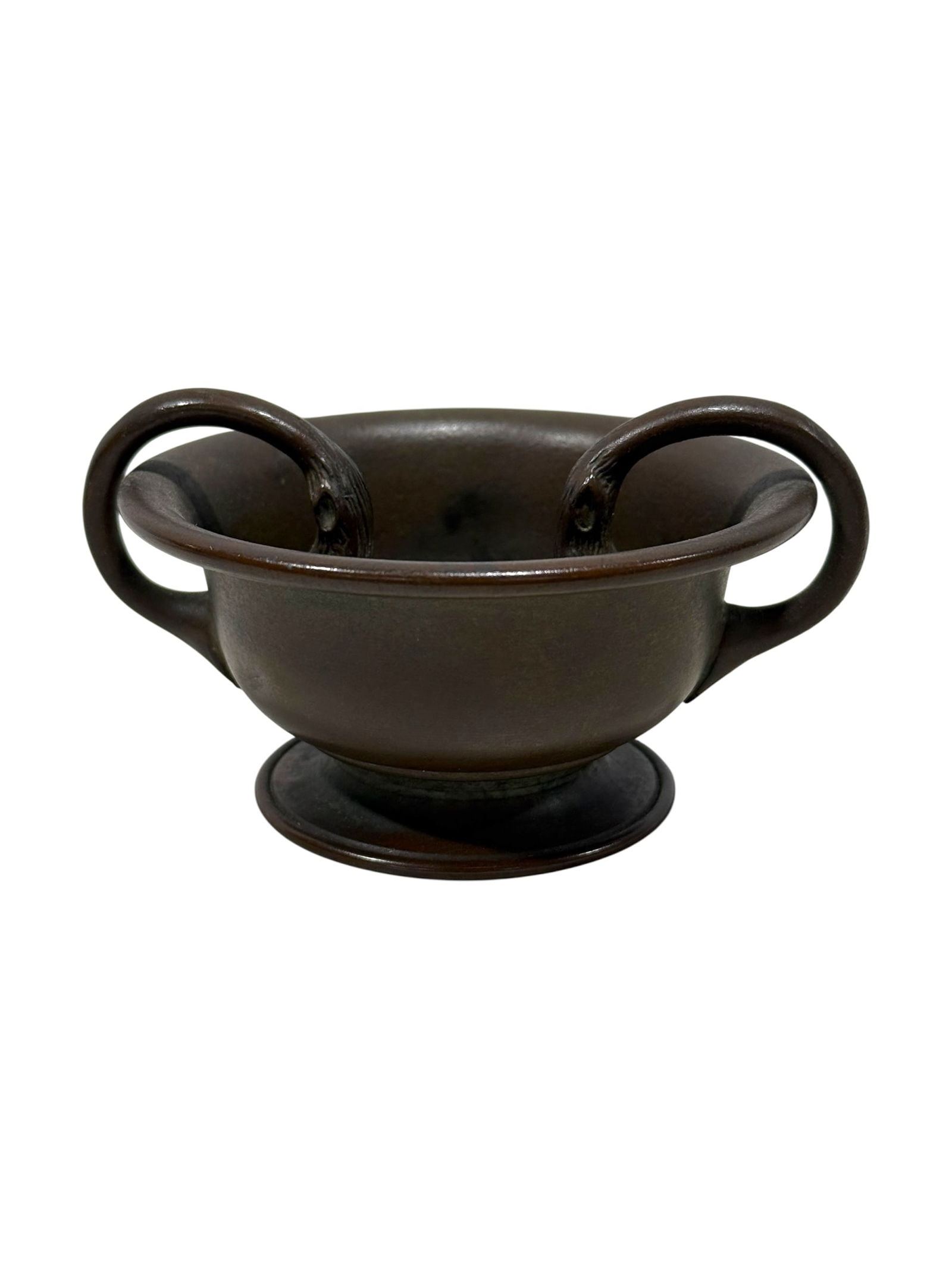 Antique Bronze Double Handle Bowl (1 of 7)