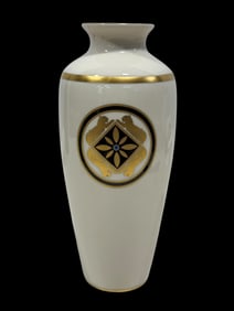 Cartier La Maison de L'Art Deco Panther Porcelain Vase