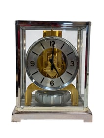 1978 Jaeger  LeCoultre Atmos Bicolor Mantel Clock