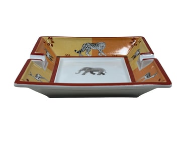Hermes Africa Ashtray w/ Original Box