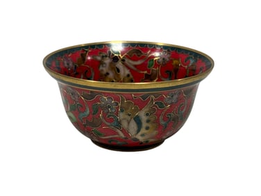 Chinese Cloisonne "Kuo China Cloison" Bowl