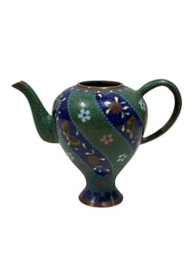 19th C. Japanese Meiji Cloisonne Teapot
