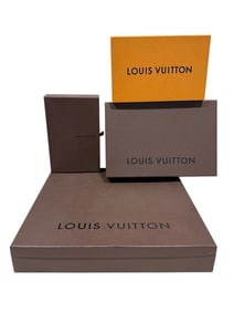 Group of 4 Louis Vuitton Boxes