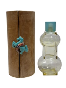 1934 Elizabeth Arden Blue Grass Perfume Bottle w/ Box