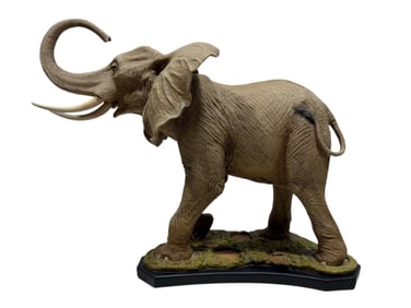 Signed CreArt Limited Edition Elephant Sculpture