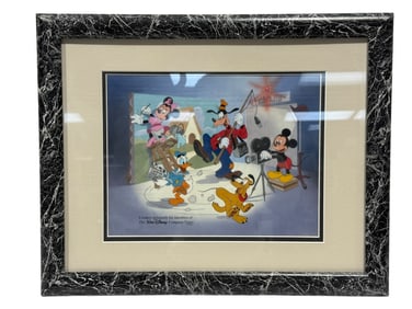 Limited Edition Disney "At The Studio w/ The Fabulous 5" Sericel