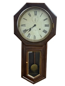 Antique Oak Seth Thomas Wall Clock