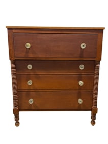 Antique Cherry Empire Chest of Drawers
