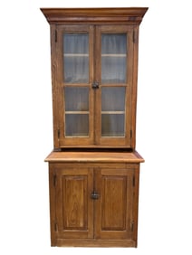 Primitive Flatback Kitchen Cupboard
