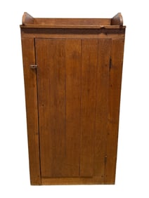 Primitive Pine Can Cupboard
