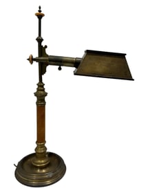 Vintage Brass Chapman Student Desk Lamp