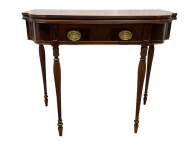 Mahogany Sheraton Style Game Table