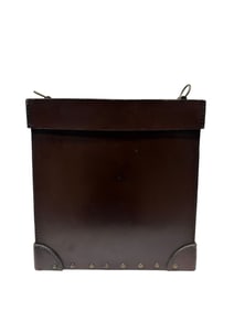 Leather & Wood Bucket