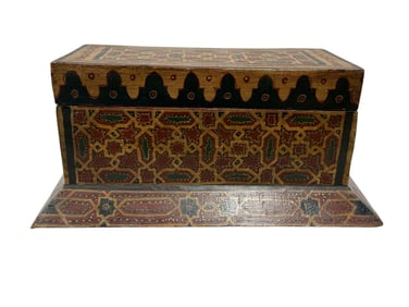 Moroccan Hand Painted Box