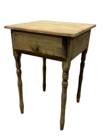 Primitive Single Drawer Stand