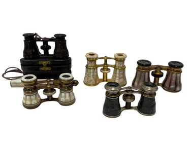 Group of 5 Opera Glasses/Binoculars