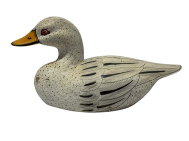Hand Painted Wood Duck Decoy