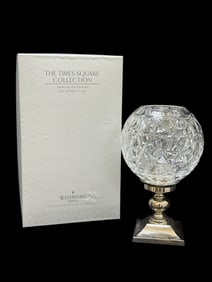Waterford Crystal "Star of Hope" Candlestick w/ Orig. Box