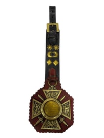 Antique English Horse Brass 1st Prize