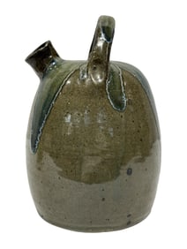 Singed Matthew Hewell Pottery Jug