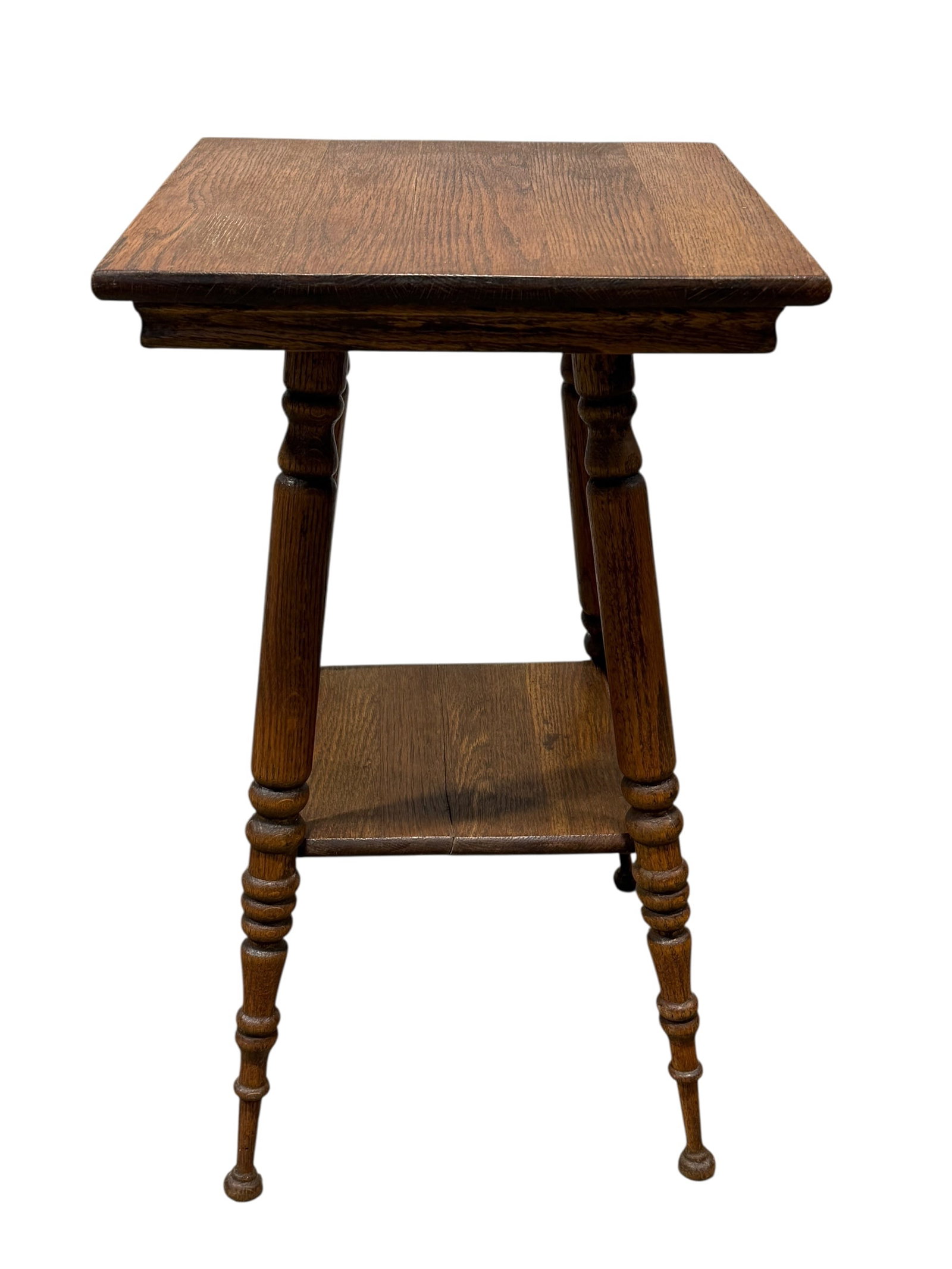 Antique Oak Side Table (1 of 4)