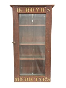 Primitive "Dr. Boys Medicine" Cabinet