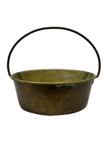 Antique Brass Bucket