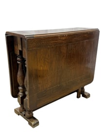 Antique Oak Gate Leg Table