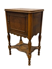 Antique Copper Lined Humidor Stand